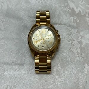 Michael Kors Gold Chronograph Watch